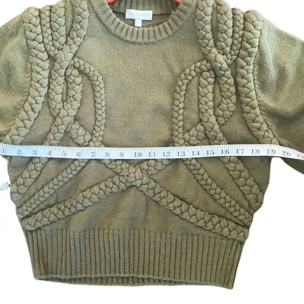RONNY KOBO Yeva Cable Knit Sweater - Picture 12 of 12